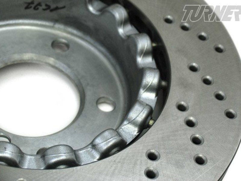 34110431905906 CrossDrilled & Floating Brake Rotors Front E46