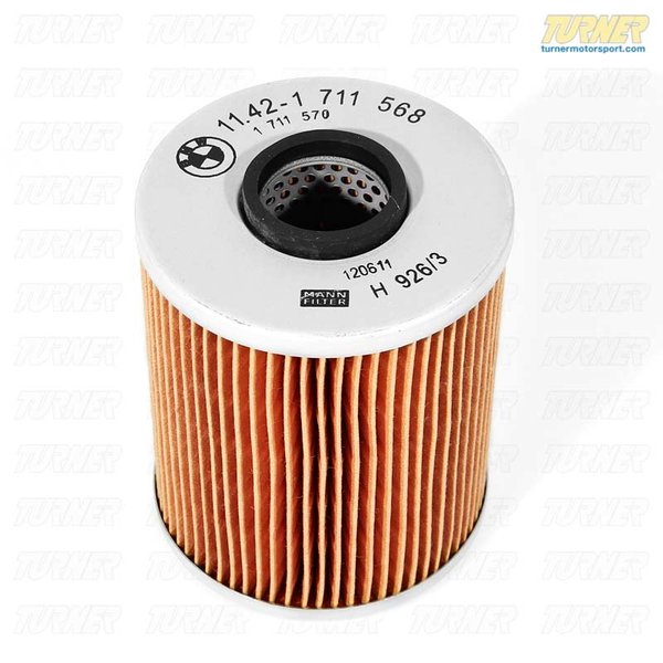 11421730389 Oil Filter E36 325i, E34 525i M50 Engine Turner