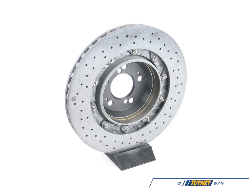 34212284807808 Genuine BMW Rear Carbon Ceramic Brake Rotor Set F80