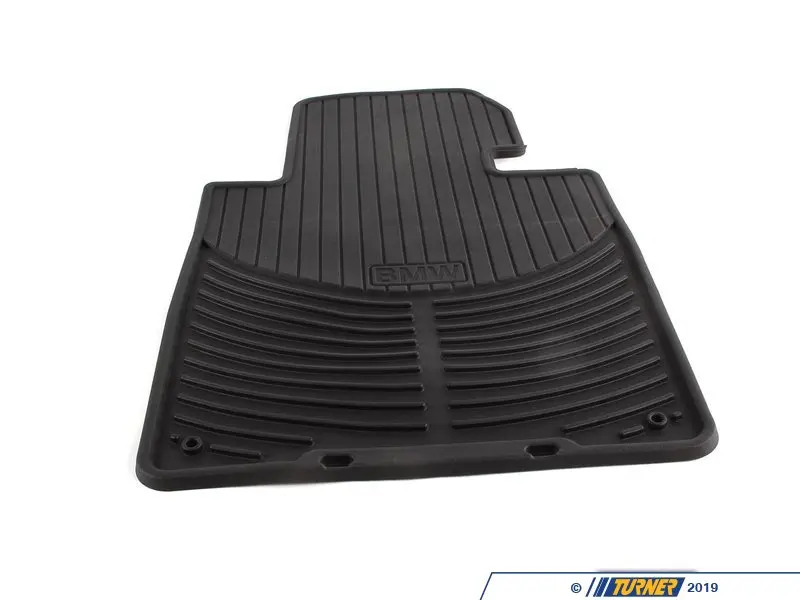 82550151192 Genuine Bmw Front All Weather Rubber Floor Mat Set