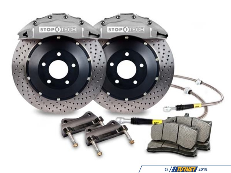 83.164.6800 - StopTech Front Big Brake Kit - E9X 335xi, xDrive | Turner ...