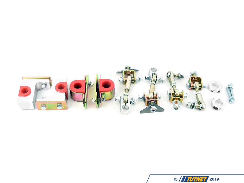 e30sbs2219 Adjustable 22mm Front/19mm Rear Sway Bar Set E30