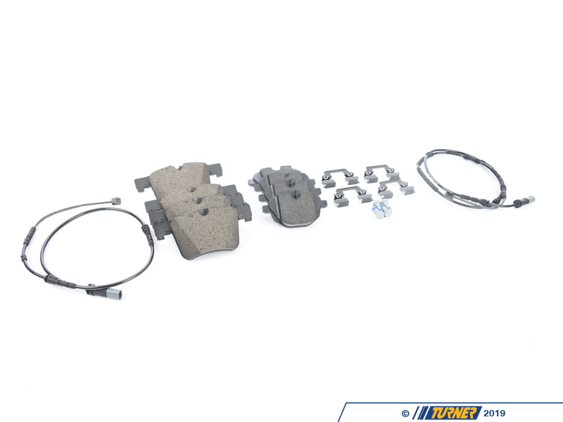 34112456867KT Genuine BMW Brake Pad Service Kit Front & Rear F26, F25 Turner Motorsport