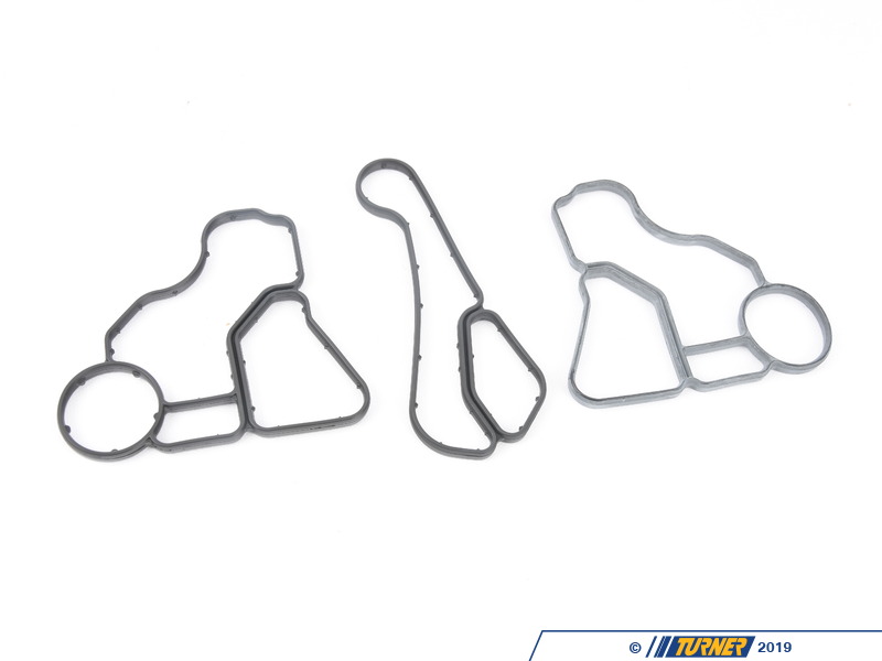 11427537293kt3 Genuine BMW Oil Filter Housing Gasket Replacement Kit