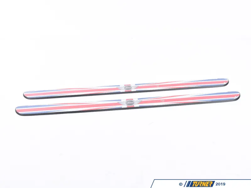 bmw led door sill cover strips