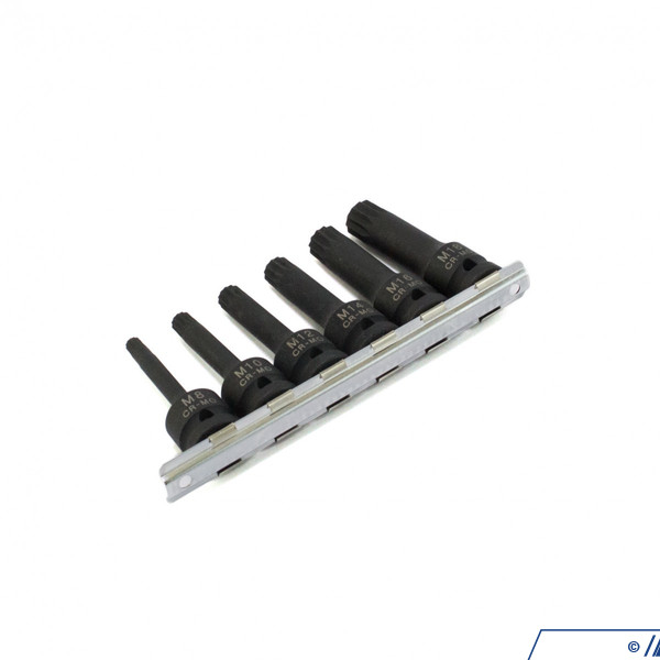 B8800129 Bav Auto Triple Square ZXN Impact Socket Set 6 Piece Set