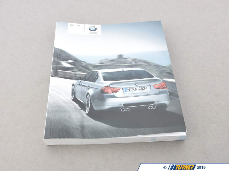 01402607028 - Genuine BMW Owner's Manual For E90 M3 With Idrive - 01402607028 - E90 | Turner ...