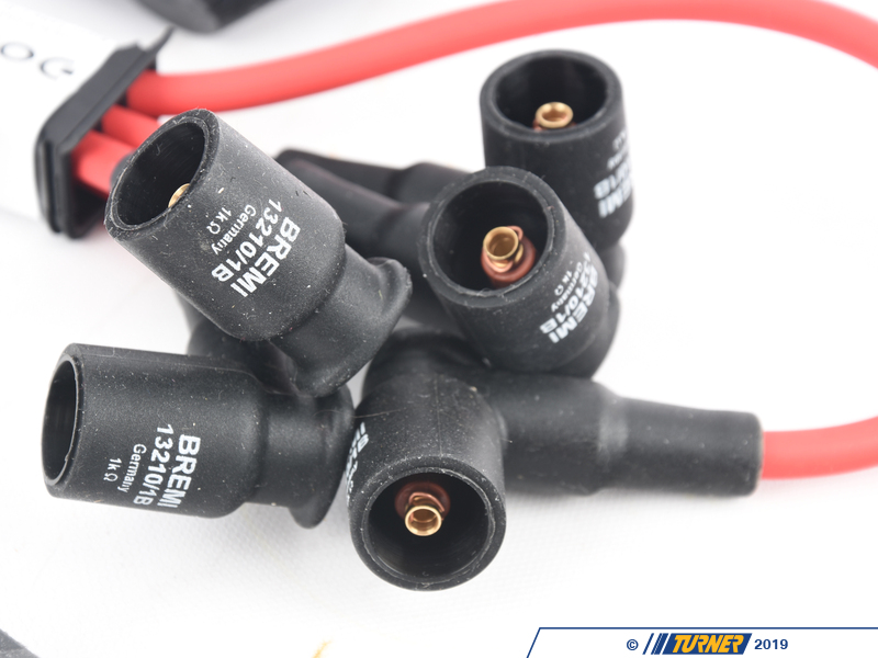 e30wirem38rd Red 8mm Performance Spark Plug Wire Set E30 M3