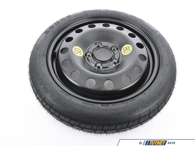 3611675000713580 17" Emergency Spare Wheel/Tire Set Turner Motorsport