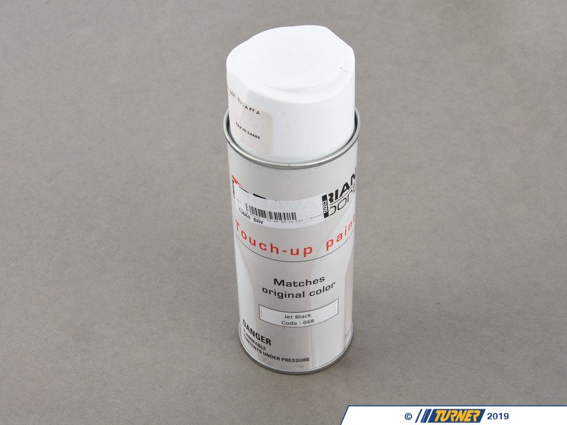 TU668KT Bav Auto 12oz Touch Up Paint Spray Can Black Code 668 Turner Motorsport