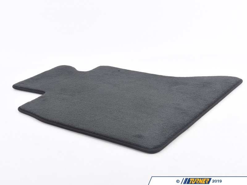 51477230443 Genuine BMW Floor Mat Driver Side Anthracite Velour