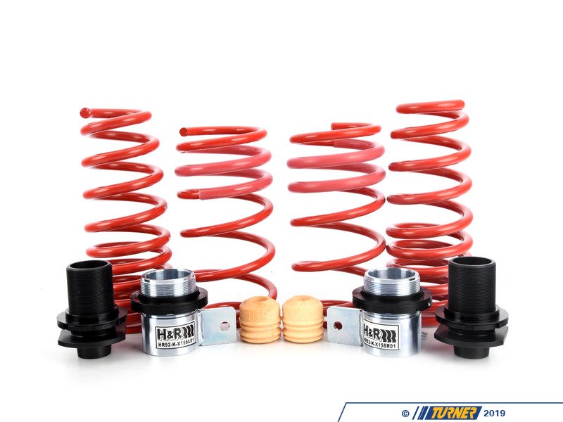 H&R 15-19 BMW X6 M F86 VTF Adjustable Lowering Springs