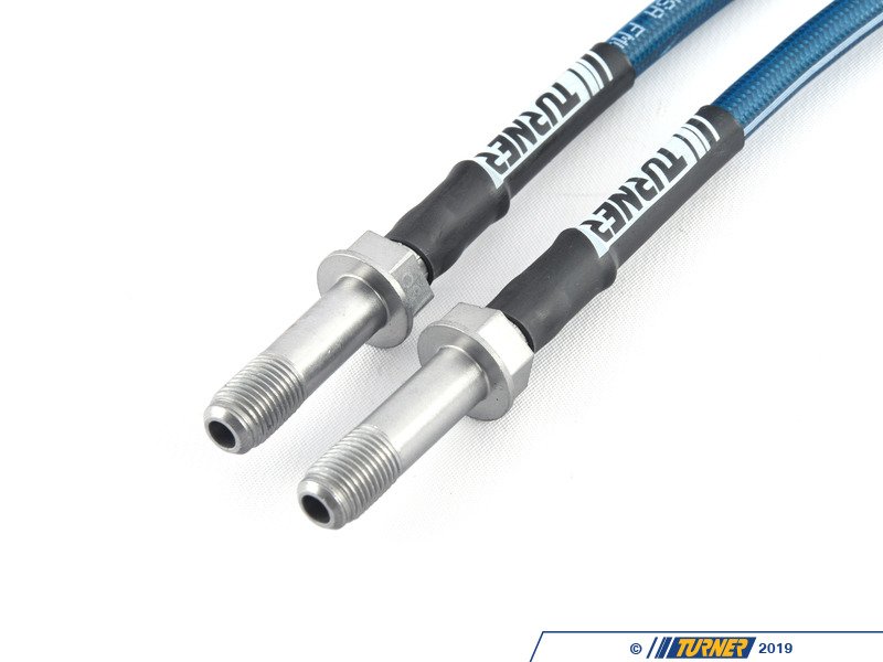 022751TMS01 Turner Rear Stainless Steel Brake Lines E39 Turner