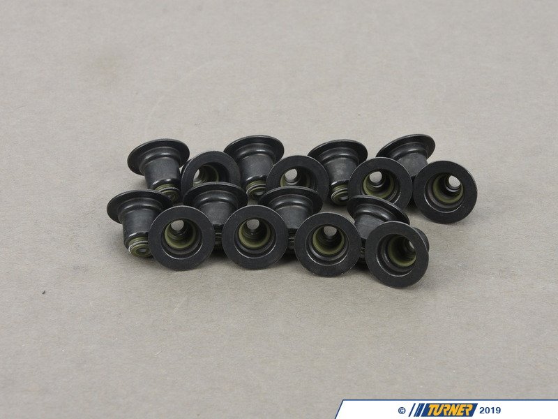 Mercedes r107 w126 Valve Stem Seal Kit Set of 2 ELRING +1 YEAR