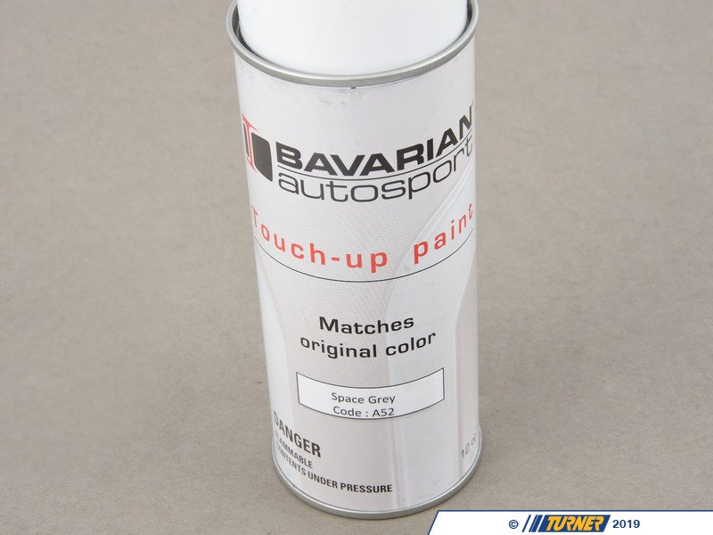 TUA52 Touch Up Paint Space Gray Color Code A52 10 oz Spray Can Turner Motorsport