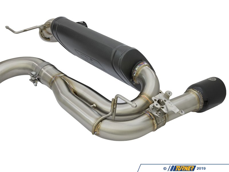 aFe MACHForce XP 16-17 BMW 340i/iX 440i/iX L6-3.0L (t) SS Axle-Back Exhaust w/Polished Tips