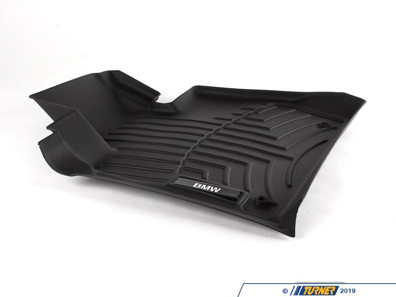 82110419040 Genuine BMW Front All Weather Rubber Floor Mat Set Black E53 X5 Turner