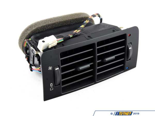 BMW Genuine Fresh Air Grille Rear Room