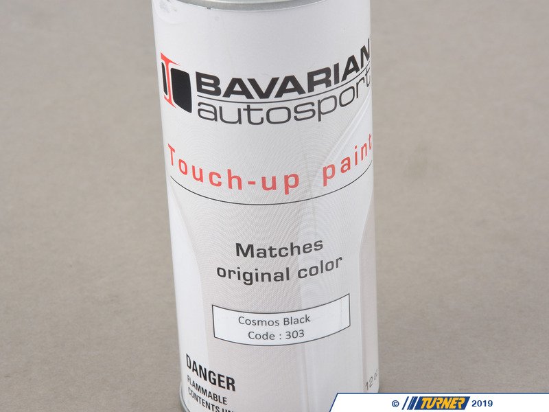 TU303 Bav Auto 12oz Touch Up Paint Spray Can Cosmos Black Code 303 Turner Motorsport