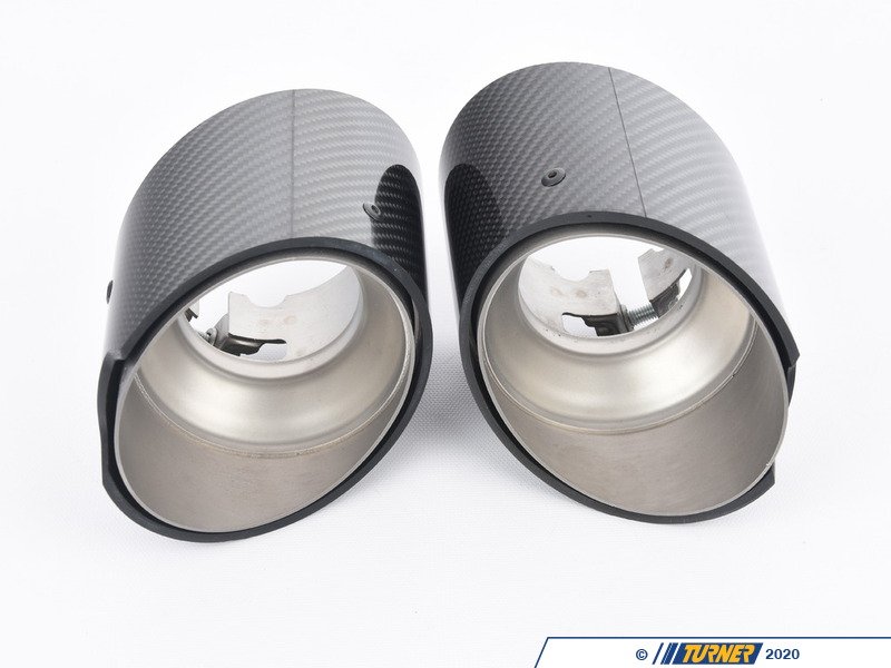 18302464500 Genuine BMW M Performance Carbon Fiber Exhaust Tips G20