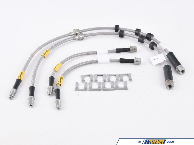 31063 GStop Stainless Steel Brake Line Kit Front & Rear Turner