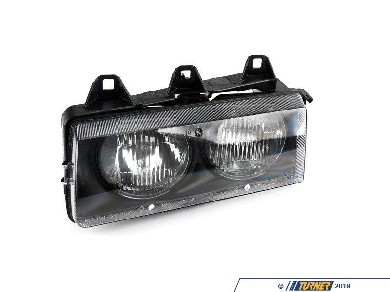 63121387861 Genuine BMW Headlight Assembly (Halogen) with Reflector