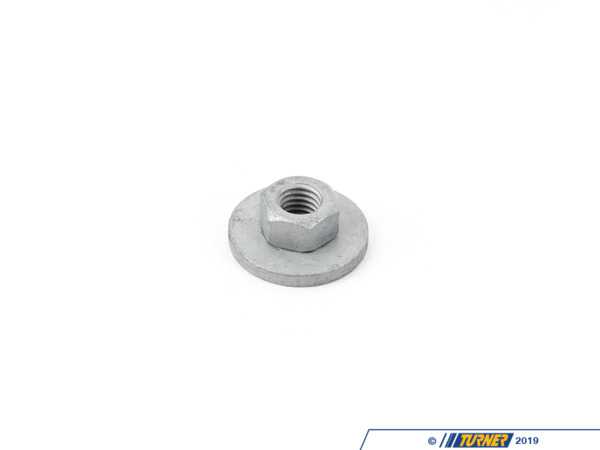 07146959644 - HEX NUT WITH PLATE | Turner Motorsport