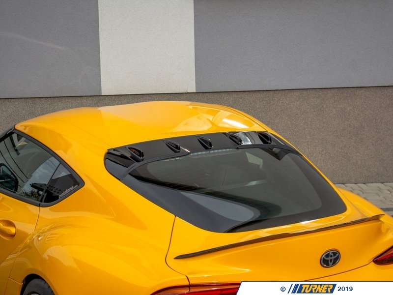 TOSU5H1 Rear Windshield Spoiler A90 Supra Turner Motorsport