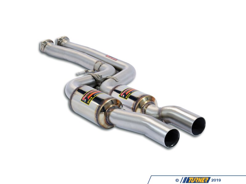 526002 Supersprint Front Exhaust Pipes w/ Resonators F97 F98 S58 3