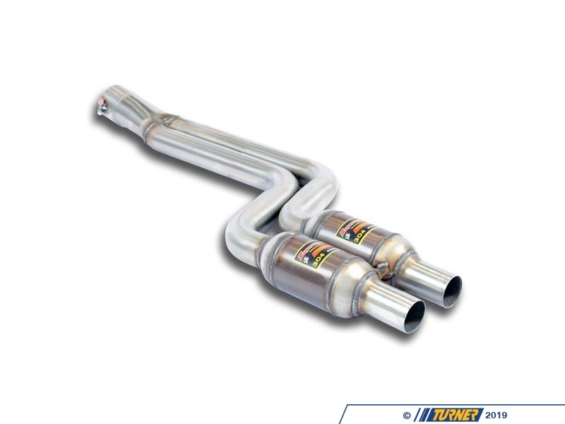 526132 Supersprint Performance Mid Pipe w/ Catalytic Converters A90 Toyota Supra MK5 B58 3