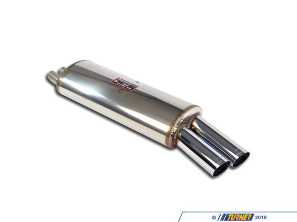 781926 - Supersprint Sport Muffler - Angled 76mm Tips - E30 325i/is/ix ...