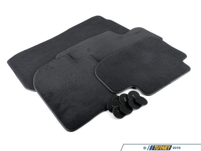 51477910436 Genuine BMW Floor Mat Set Black G20 Turner Motorsport