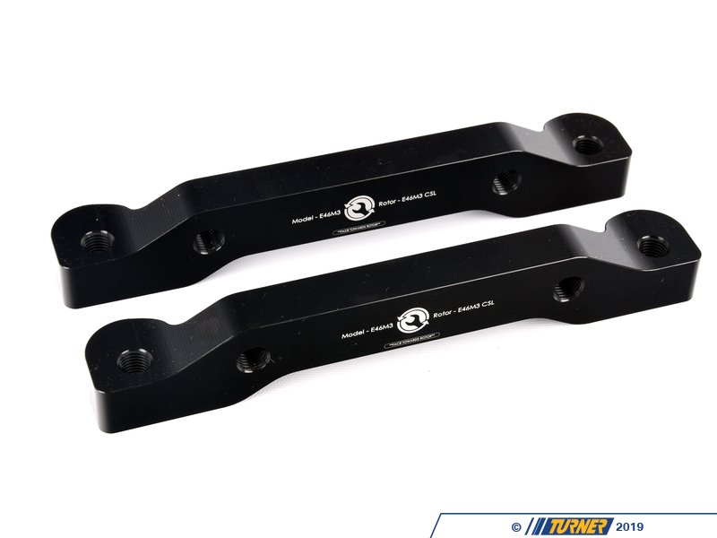 E46M3135CR2 BMW 135i Brembo Caliper Brackets (E46 M3 CSL Rotor