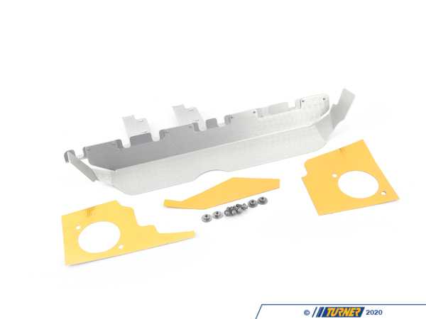 020413TMSHEAT - Turner N54 Manifold Heat Shield | Turner Motorsport