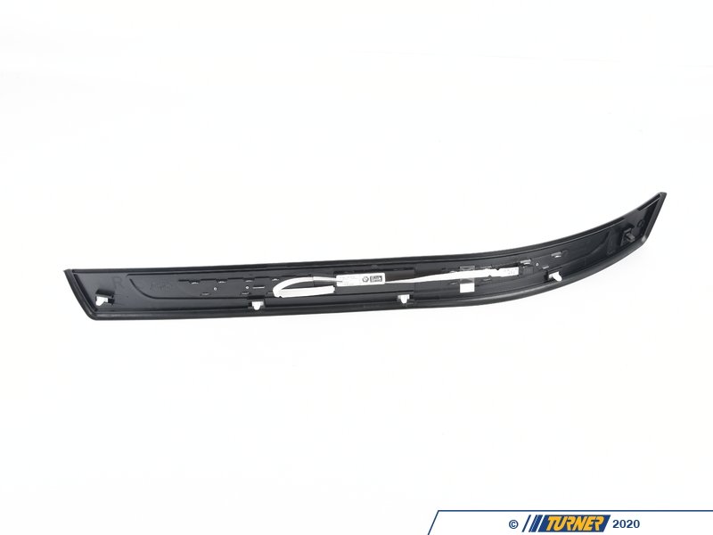 51477070666 - Genuine BMW Rear Right Entrance Cover Dark Silver ...