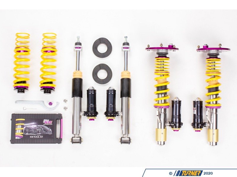 3972020D - Kw Clubsport Coilovers 3-way adjustable damping - F30 F32 ...