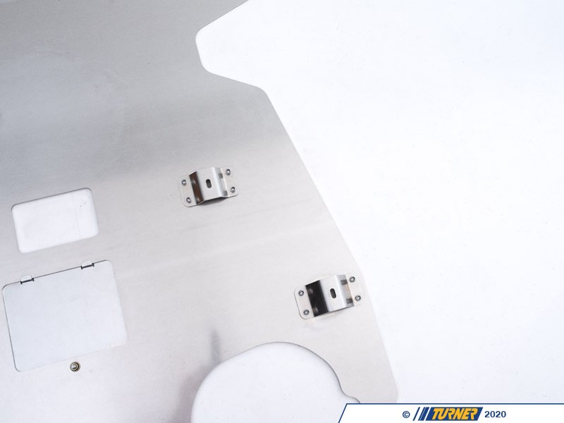 006137la01KT Turner Motorsport Aluminum Skid Plate BMW E82 128i
