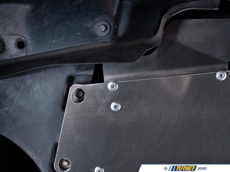 006137la01KT Turner Motorsport Aluminum Skid Plate BMW E82 128i