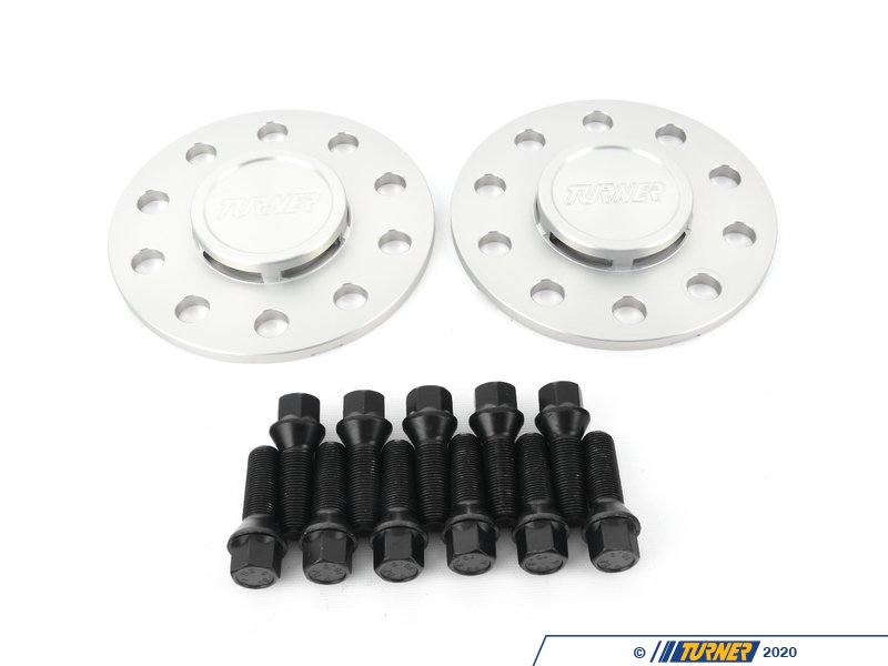 twhf8005j08KT1 Turner Silver BMW 7.5mm Wheel Spacers With Extended