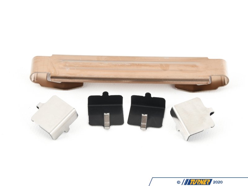 34116883731 Genuine BMW Brake Pad Hardware Kit G30 Turner Motorsport