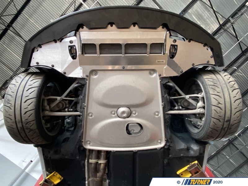 029040TMS0101 Turner Motorsport Aluminum Skid Plate Milled Finish