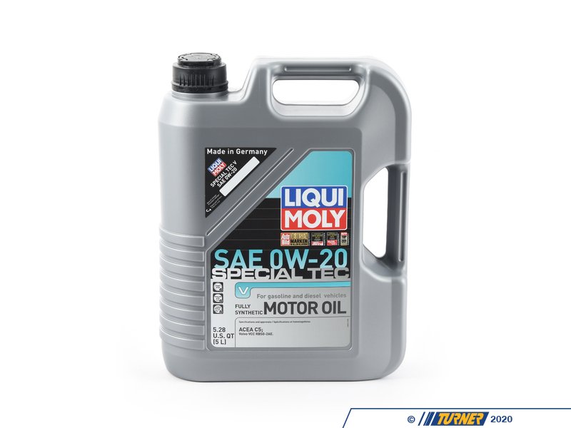 20200 - Liqui Moly Special Tec V 0W-20 Motor Oil - 5 Liter | Turner ...