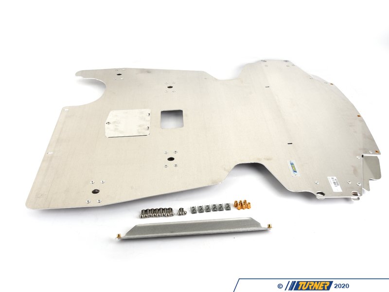 006137la01KT Turner Motorsport Aluminum Skid Plate BMW E82 128i