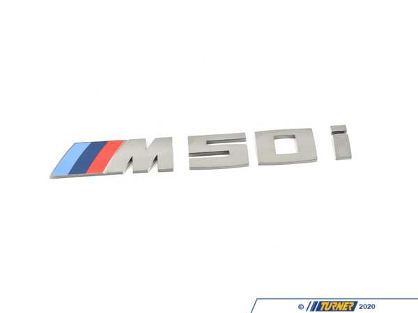 51148093998 - Model Emblem - M50I - G07 | Turner Motorsport