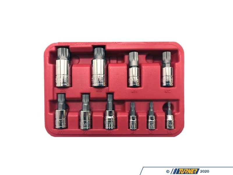 CTA3038 10 Piece Triple Square Socket Set Turner Motorsport
