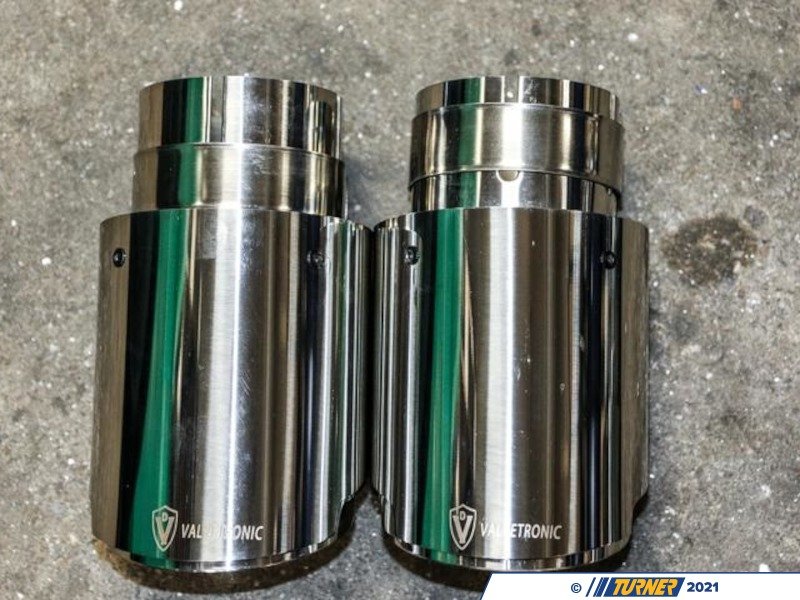 F85VLVChrm Valvetronic Valved Exhaust With Chrome Tips F85/F86 X5M