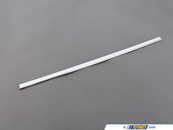 51363401401 - Genuine BMW Finisher, Side Window, Rear Left Chrom ...