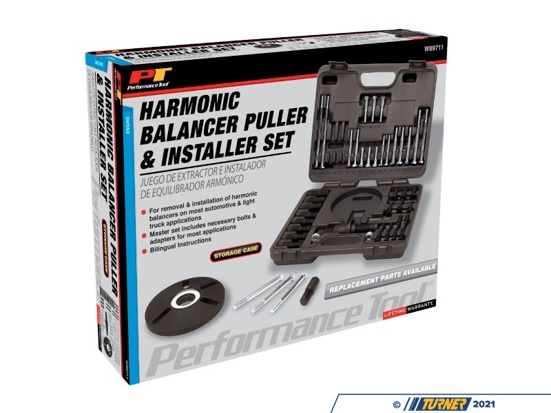 W89711 Harmonic Balancer Puller and Installer Set Turner Motorsport