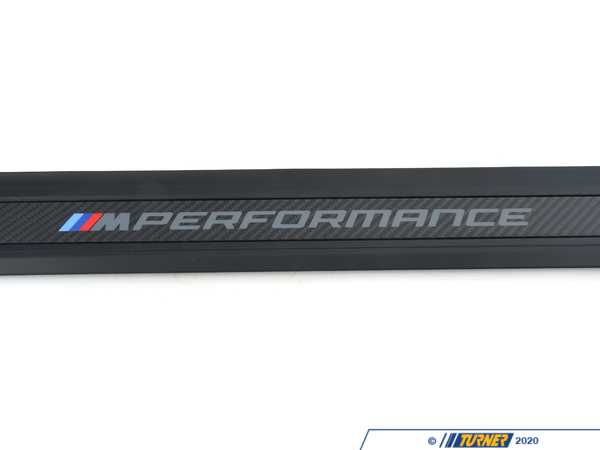 51472472521 - Genuine BMW M Performance Door Sills - G82 | Turner ...