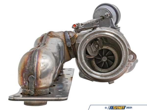 11657636424 - OEM BorgWarner N55 Turbocharger - Pneumatic Wastegate ...